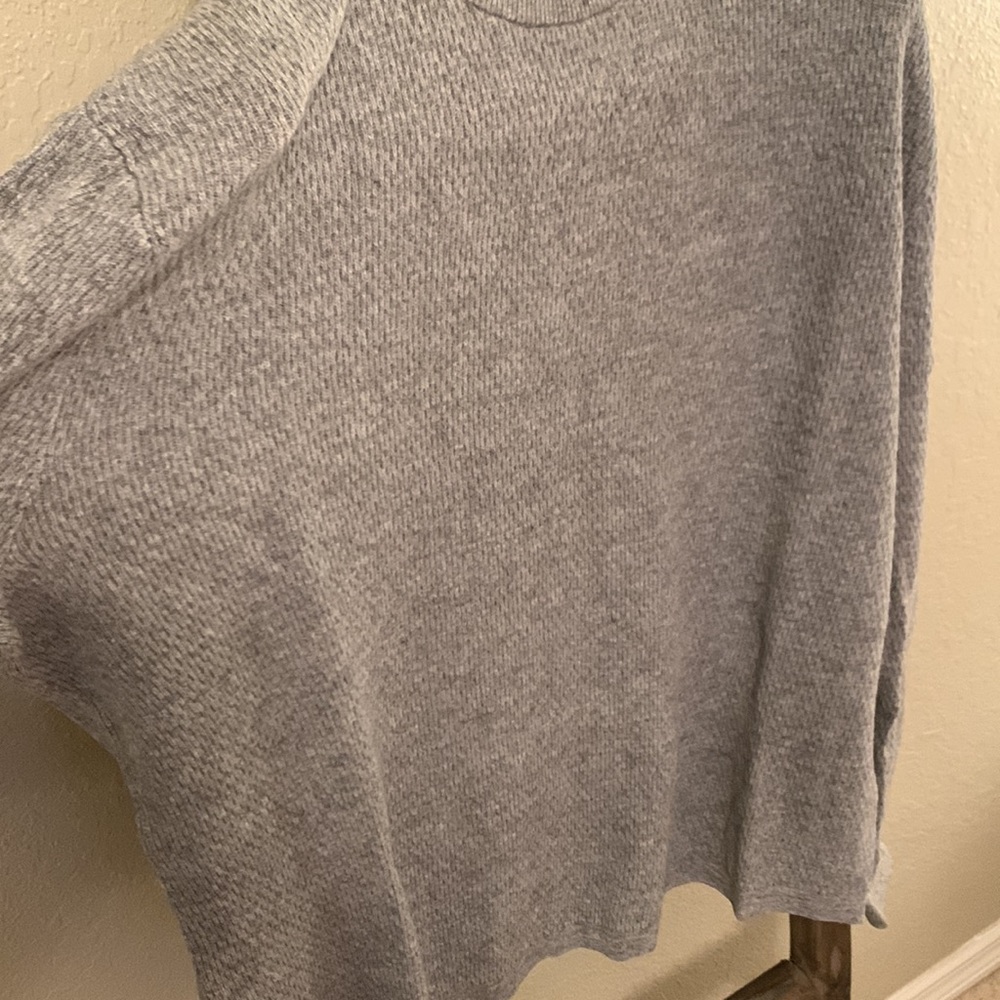 H&M Mens Crewneck sweater gray knit / Size M - Picture 4 of 6